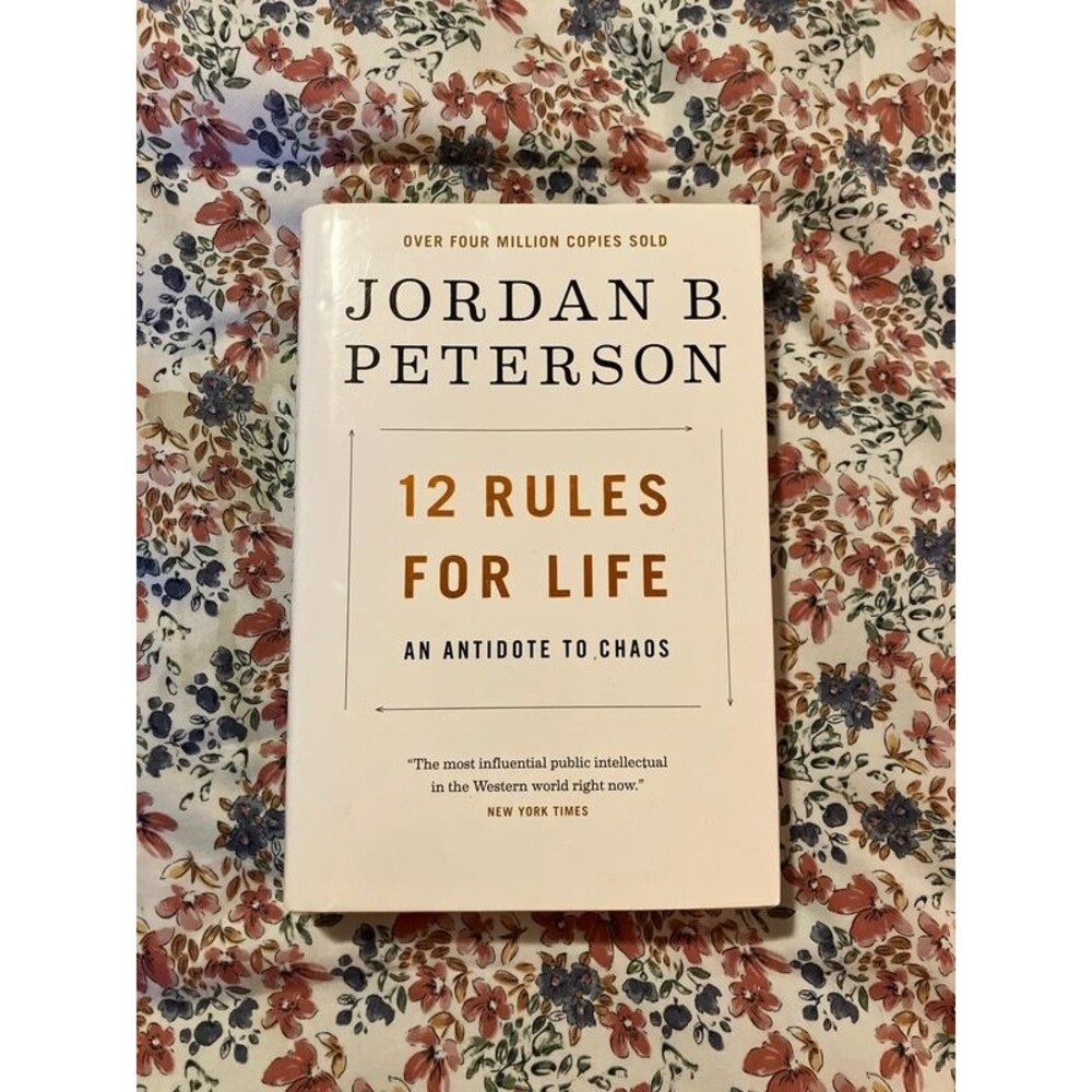 Jordan Peterson 12 Rules for Life Book self help
